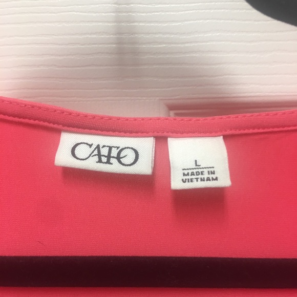 Pink Asymmetrical Top - Picture 4 of 4